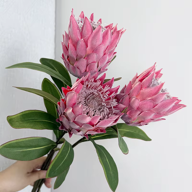Grande fleur artificielle artificielle de haute qualité