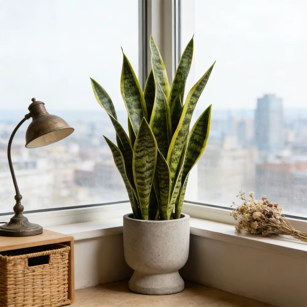 Plantes artificielles Sansevieria 31/37cm