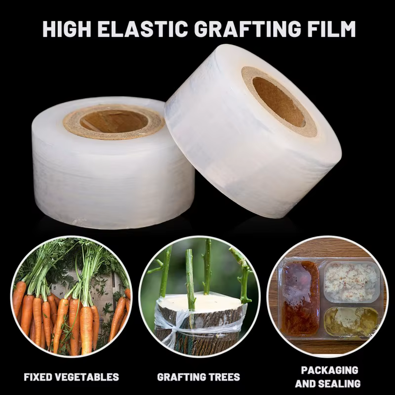 Ruban de greffage extensible pour plantes