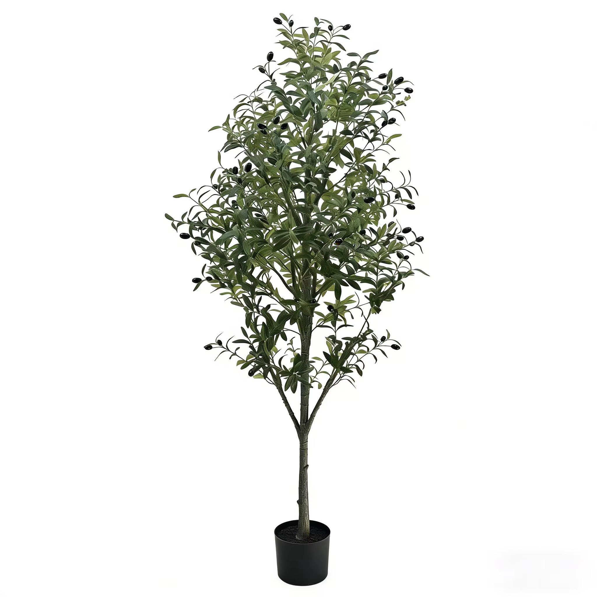Olivier artificiel en pot de 180 cm (70 pouces)