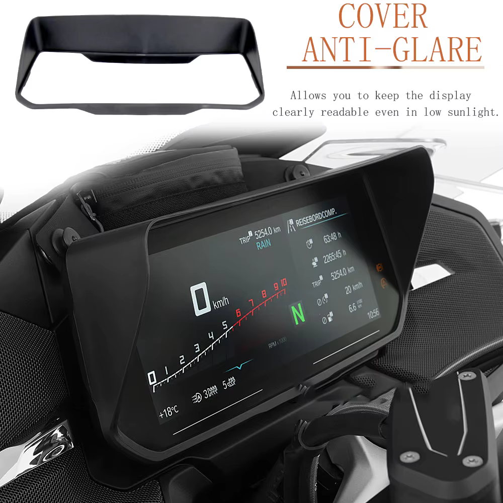 Accessoires de moto pour BMW R 1250 RT R1250RT 2021, chapeau d'instrument/pare-soleil K1600 B GT GTL K1600B K1600GT K1600GTL 2022-