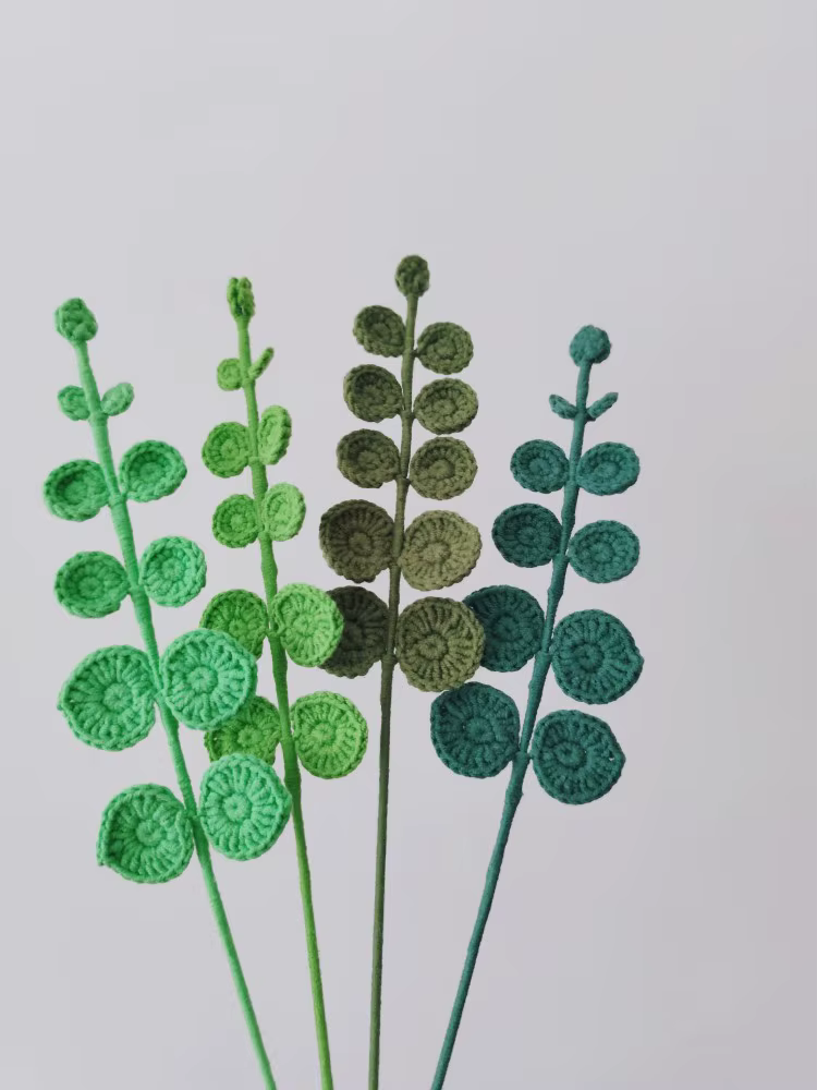 Eucalyptus Leaf Dried Flower Finished ProductinsInternet Celebrity Plant Nordic Style Hand-Woven Preserved Fresh