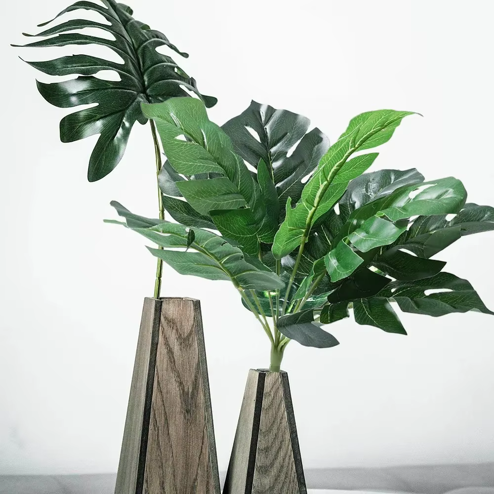 Branches de Palmier Tropicales Vertes
