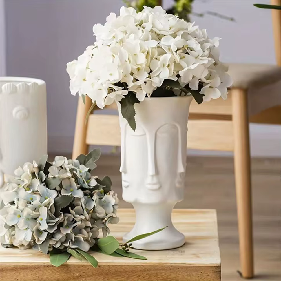 Fleurs artificielles en soie