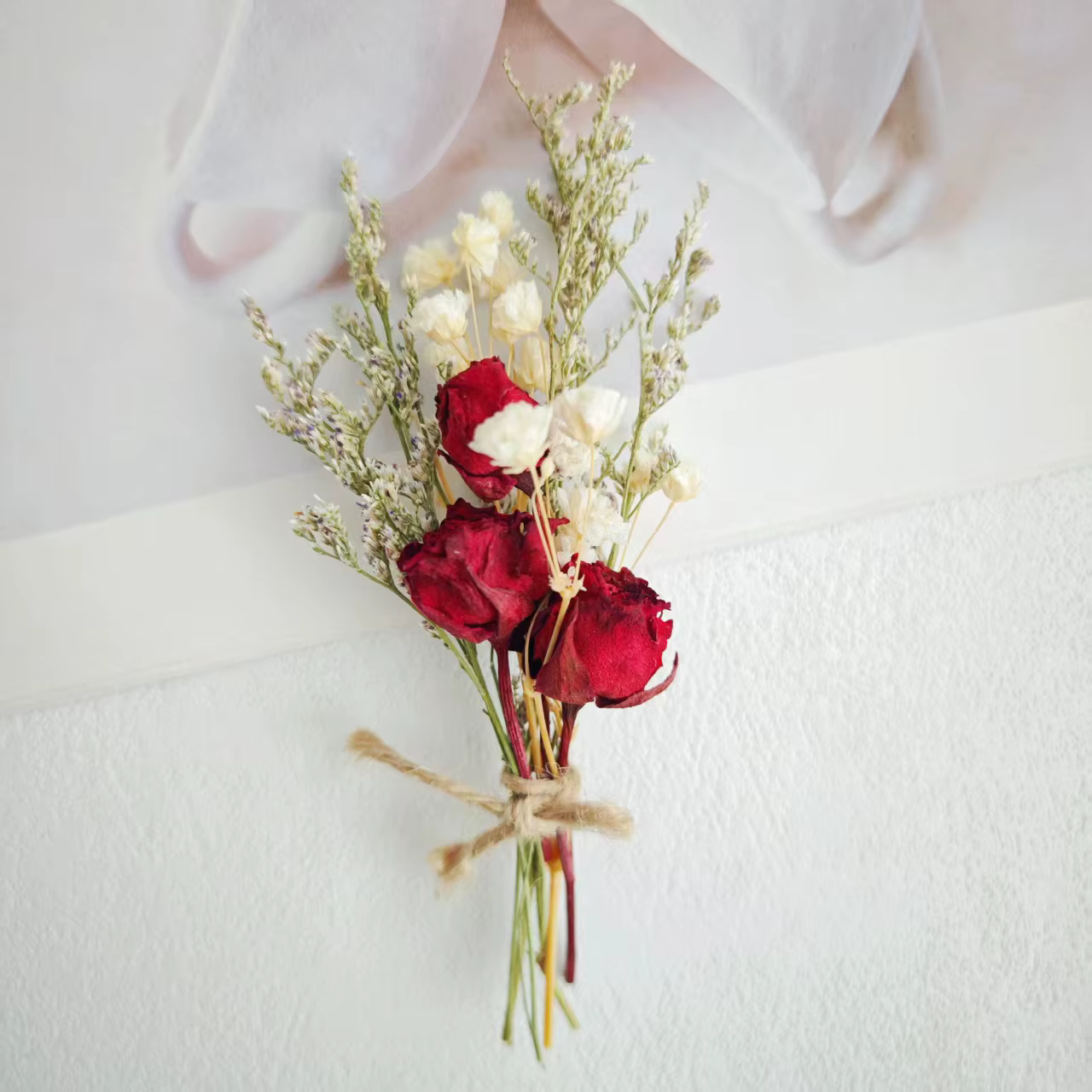 Fleurs éternelles, bouquet de fleurs séchées faciles à utiliser