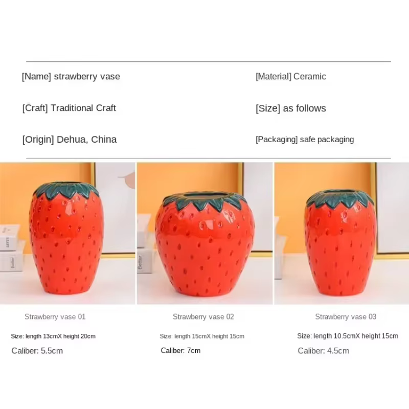 Harvey-Vase créatif en céramique pour fleurs