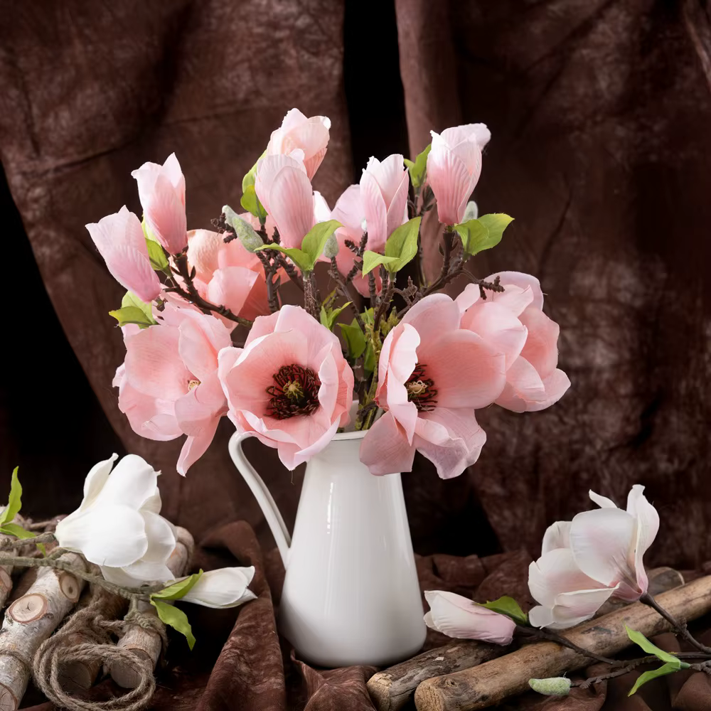 Magnolia Artificiel, Décoration de Table de Mariage