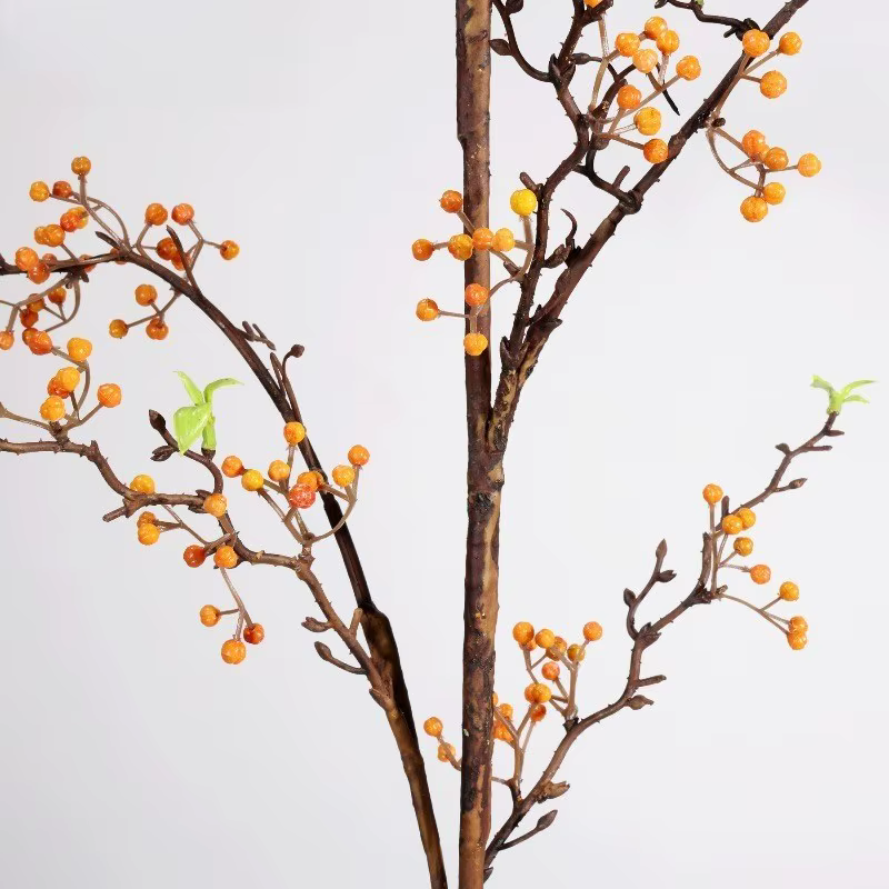 Plante artificielle en plastique de fruits de Zanthoxylum Bungeanum