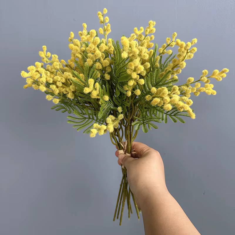 Boule épineuse d'acacia artificielle