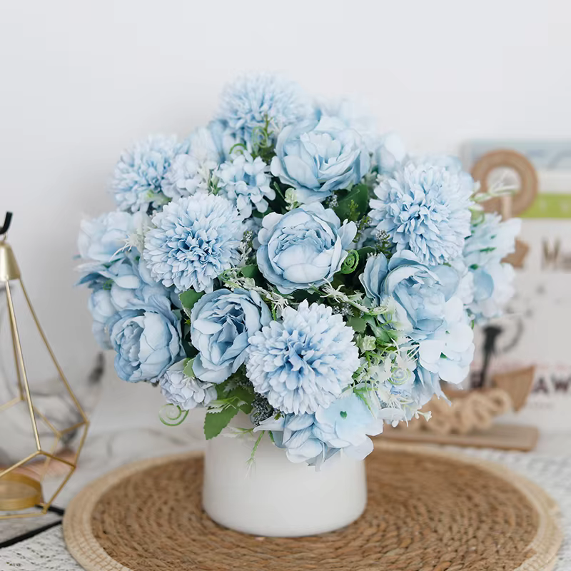 Bouquet hybride de pivoine de fleurs artificielles