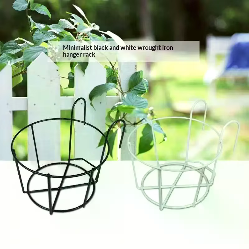 Supports en fer pour plantes suspendues