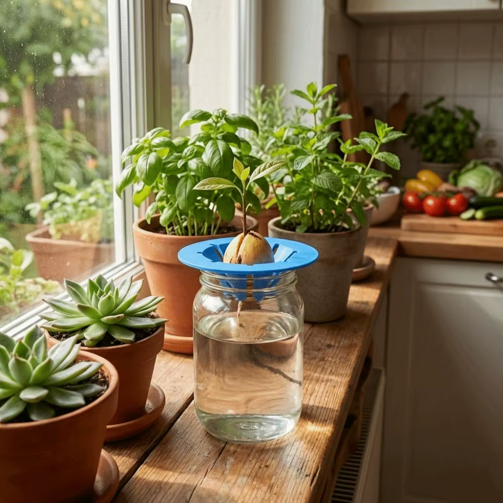 Système de culture hydroponique sans terre pour avocatiers