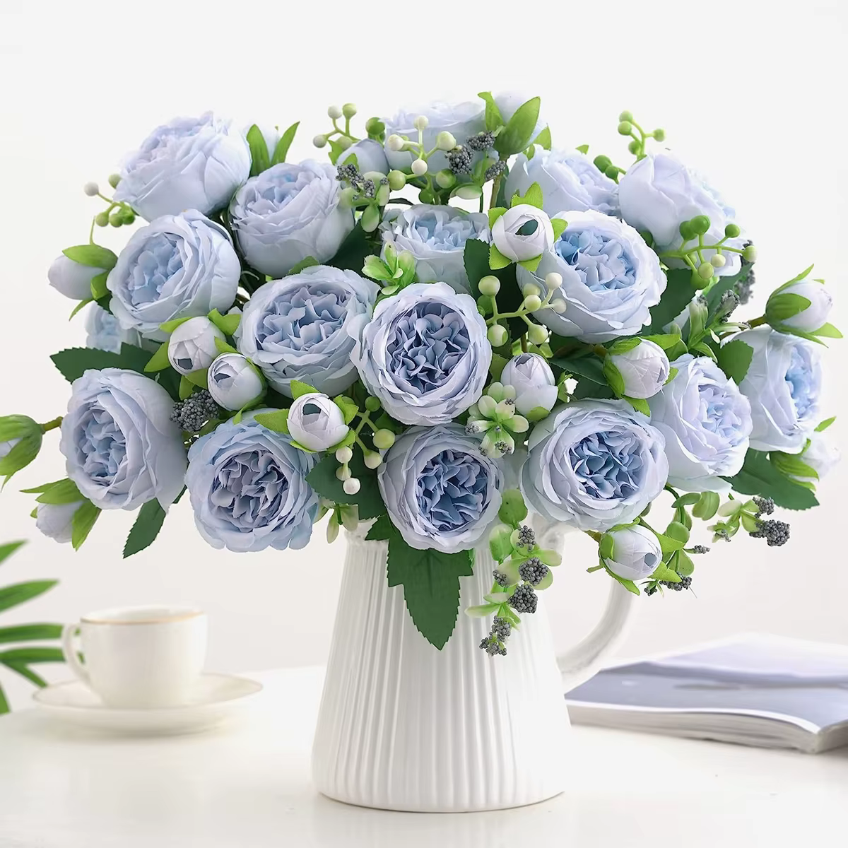 Fleur artificielle pivoine