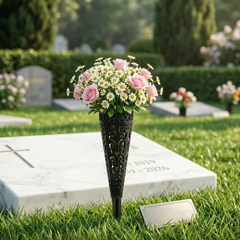 Vases commémoratifs pour cimetière