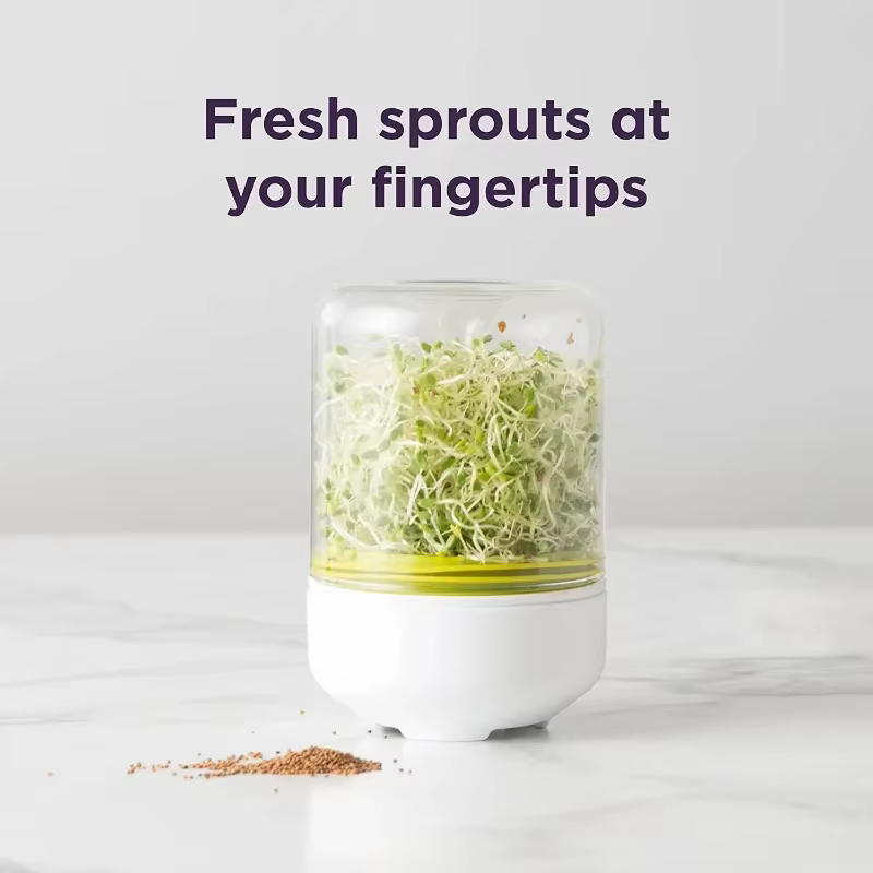 Kit de Germination de Comptoir Réutilisable pour la Maison et la Cuisine – Système