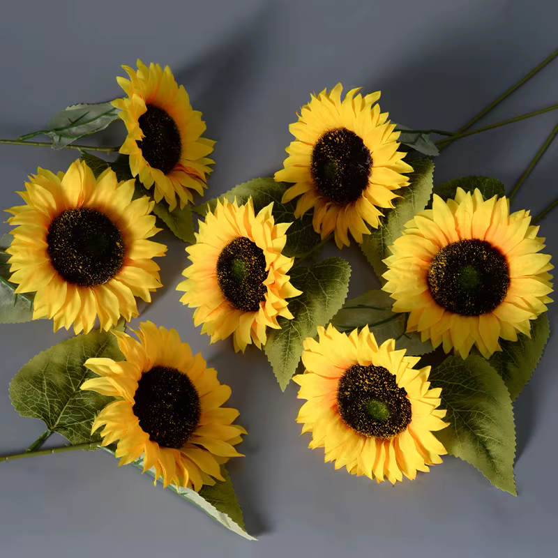 5/10 PIÈCES Tournesol Artificiel 45CM