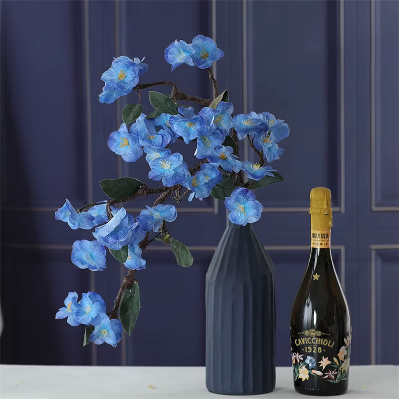 Fleurs de cerisier japonais artificielles au toucher réel