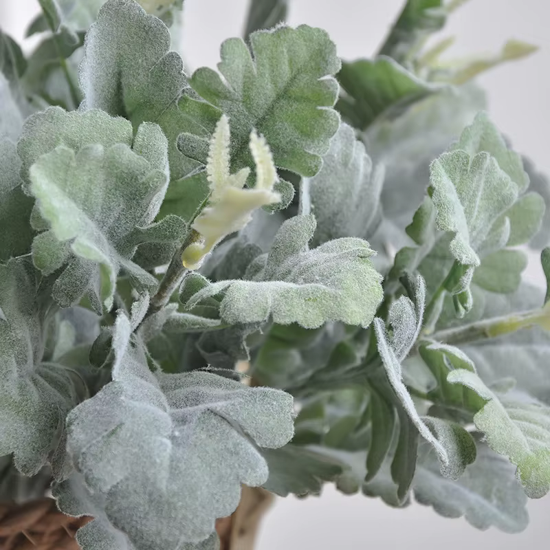 HprognSilver-Plantes vertes artificielles pour la décoration de la maison