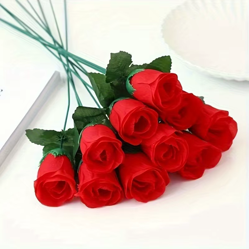 Vase Bouquet de Roses rouges