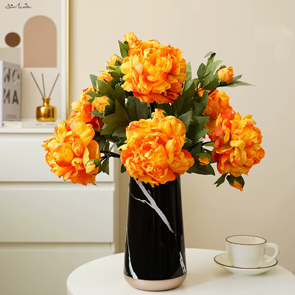 Grandes Fleurs Artificielles de Palais Vintage
