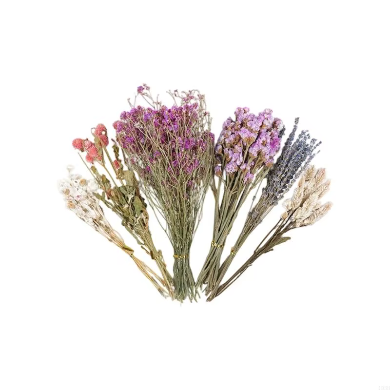 Ensemble cadeau literie florale séchée