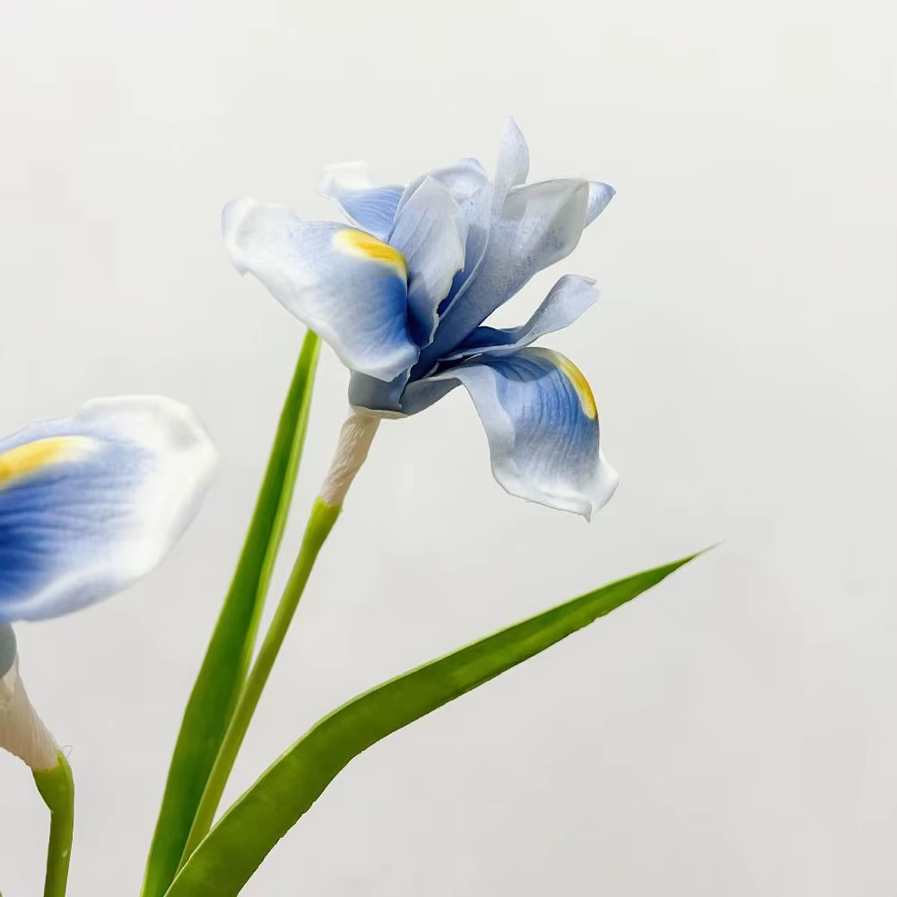 Branches de fleurs d'iris artificielles en PU