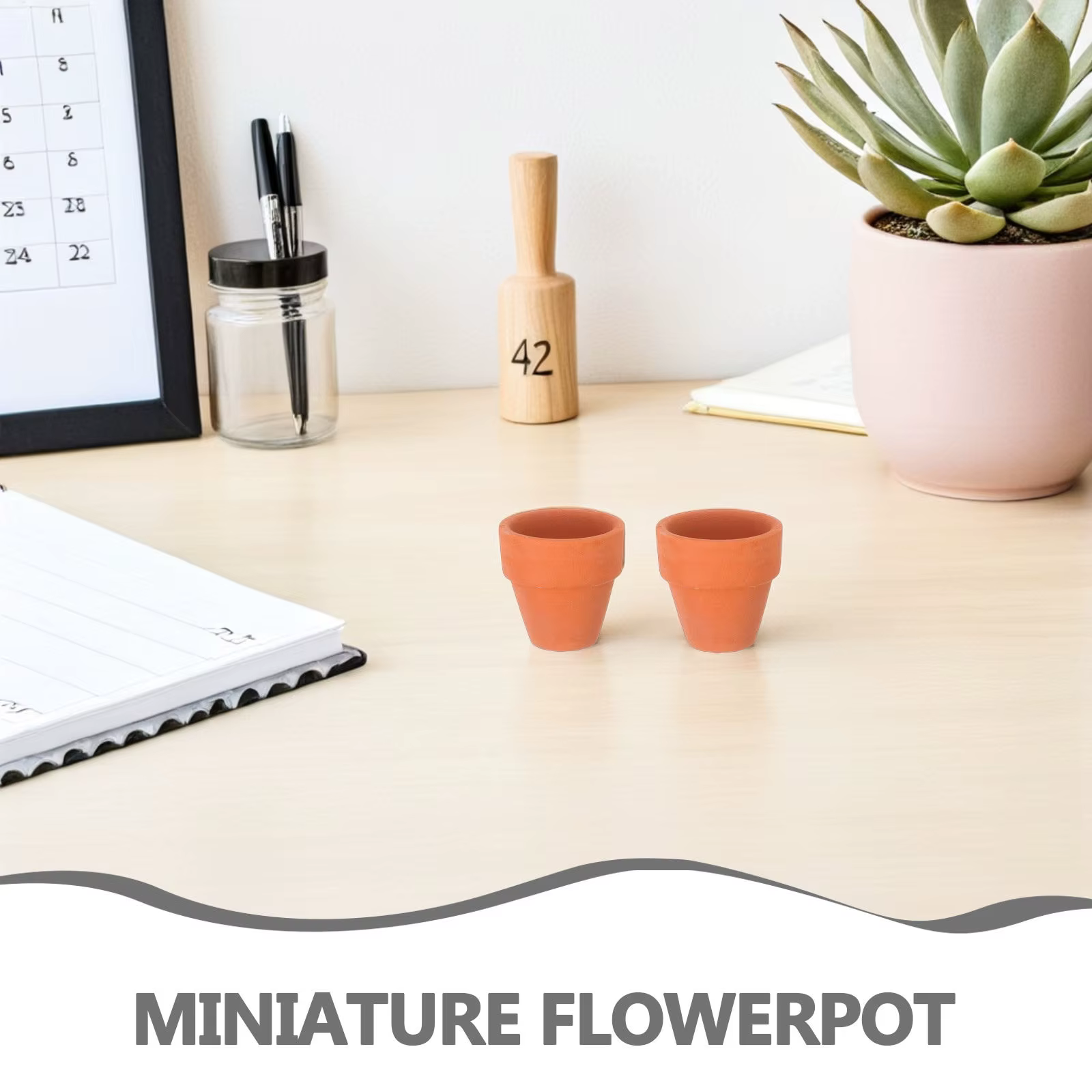 20 pots de fleurs en céramique de petite taille