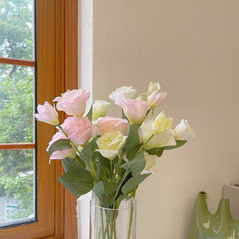 Grandes Fleurs Artificielles Eustoma GrandiThorum