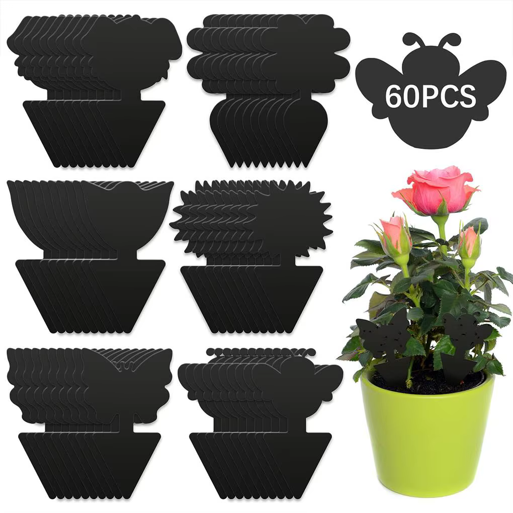 Piège à mouches collantes pour plantes d'intérieur