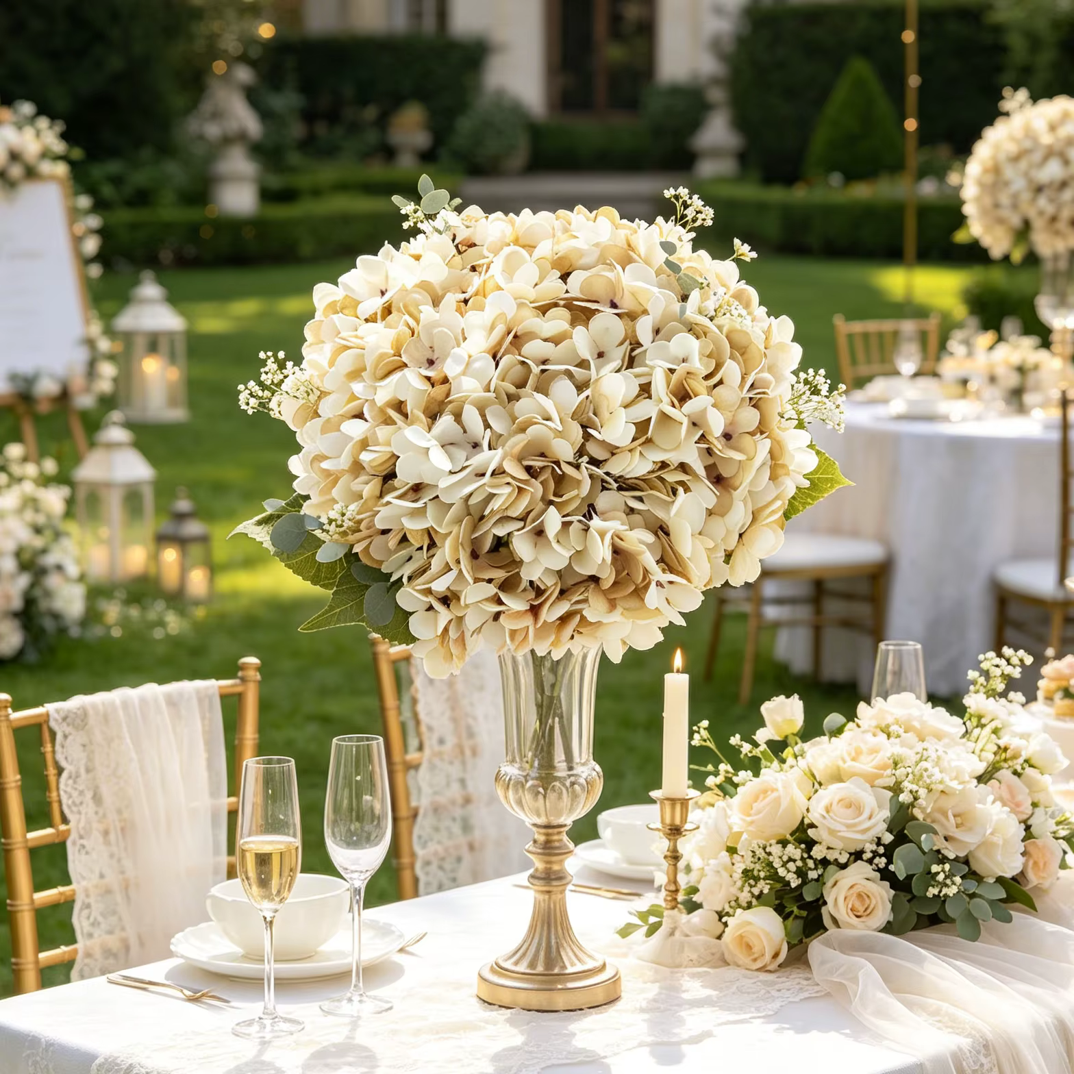 Fleur d'hortensia artificielle pour la maison