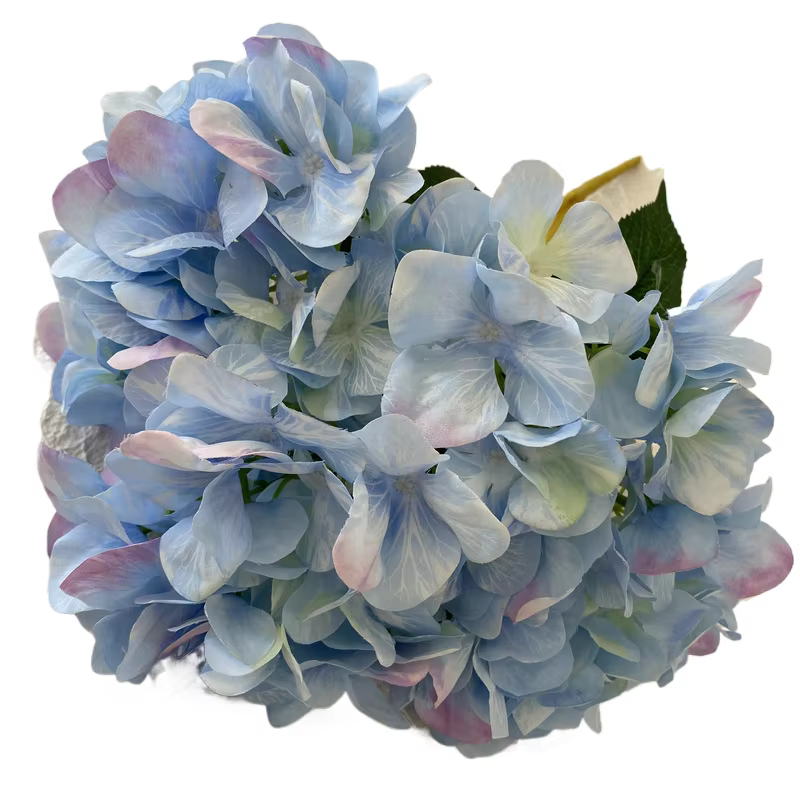 Fleur artificielle d'hortensia de style rétro