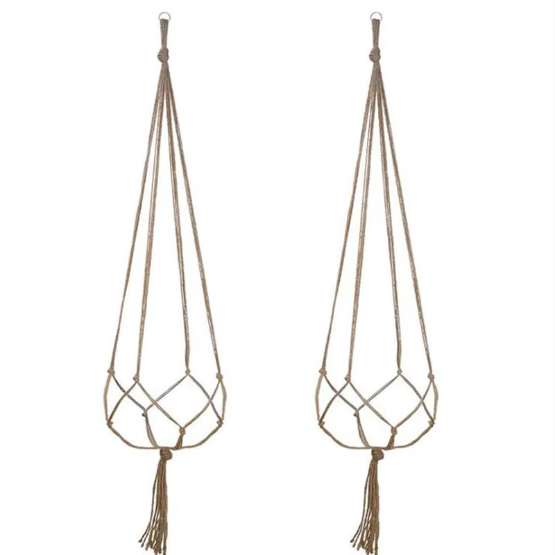 ConfronPlant-Cintre de plante en macramé fait à la main