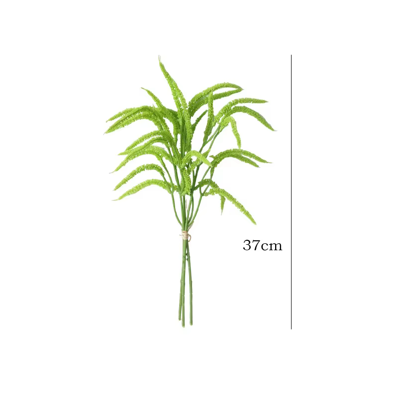 3 pièces/bouquet de plantes artificielles décoration de la maison-larmes d'amant herbe fausses