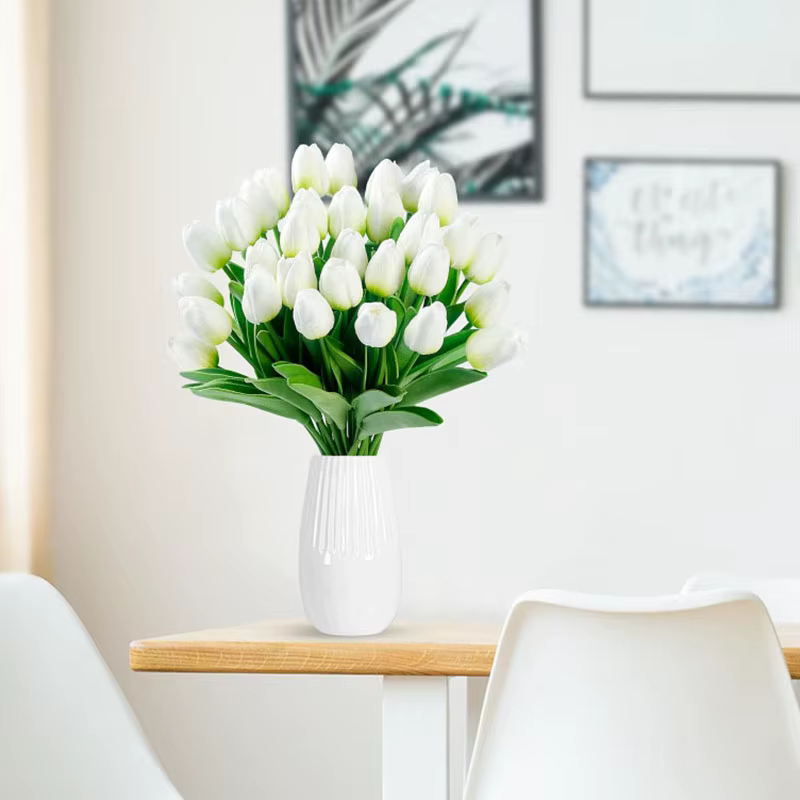1/5/10/15 pièces tulipes fleurs artificielles vraies