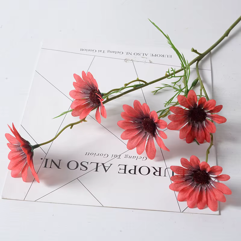 Fleurs artificielles pour la décoration