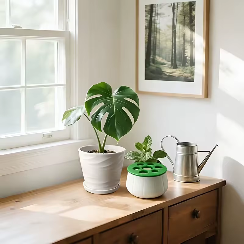 Pot de Reproduction d'Oignons Verts Imprimé en 3D – Station de Propagation Hydroponique pour Jardinage Intérieur et Cuisine – Cadeau Idéal