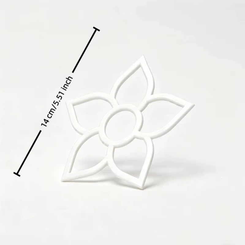 Anneau flottant en forme de fleur pour la croissance des plantes aquatiques en aquarium