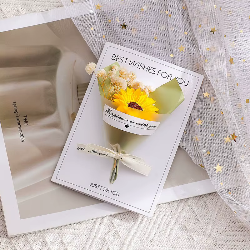 Bouquet de fleurs éternelles