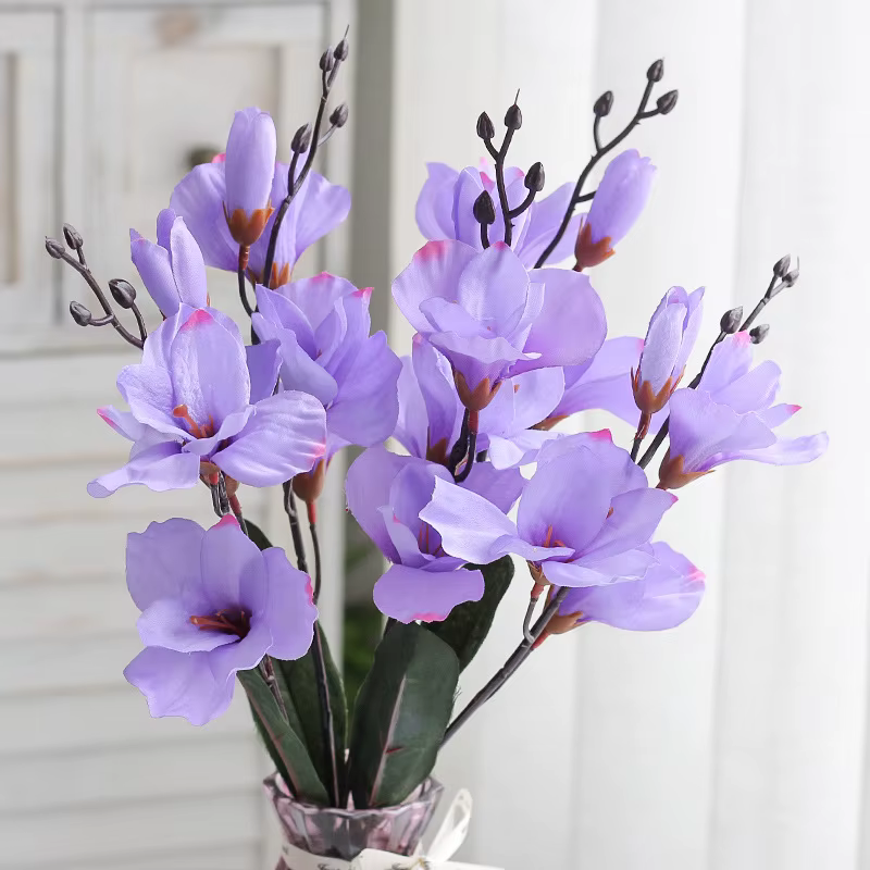 Bouquet de magnolia Gladiolus artificiel
