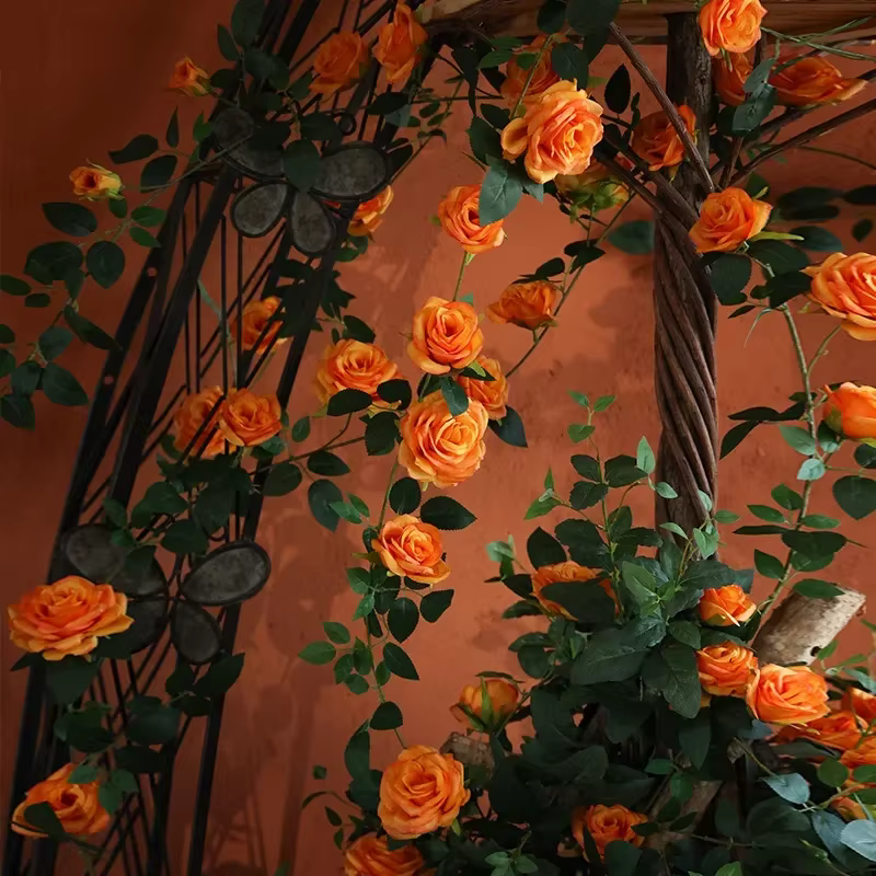 Simulation de fleurs de vigne artificielles