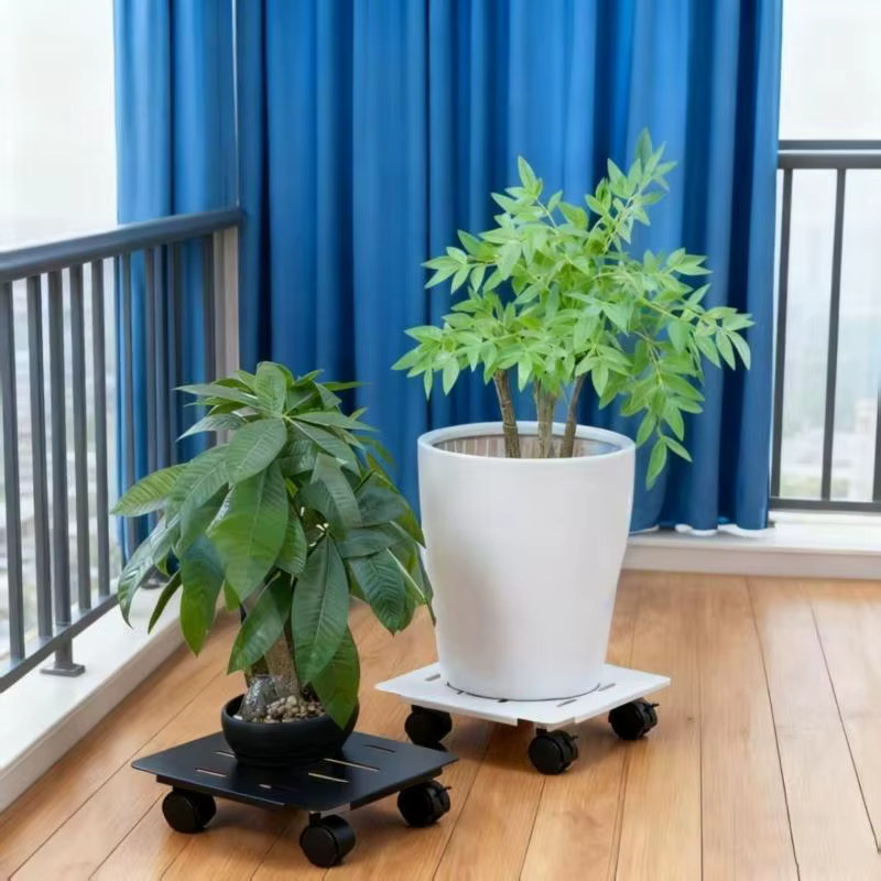 Plateau pour plantes mobiles – Chariot à roulettes robuste