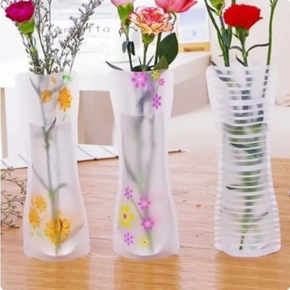 Vase pliant pliable créatif en PVC