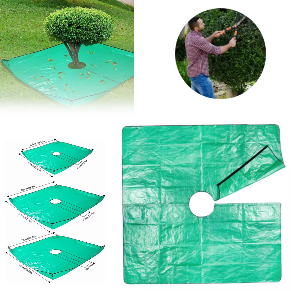 Bâche de protection paysagère imperméable avec trous de 7