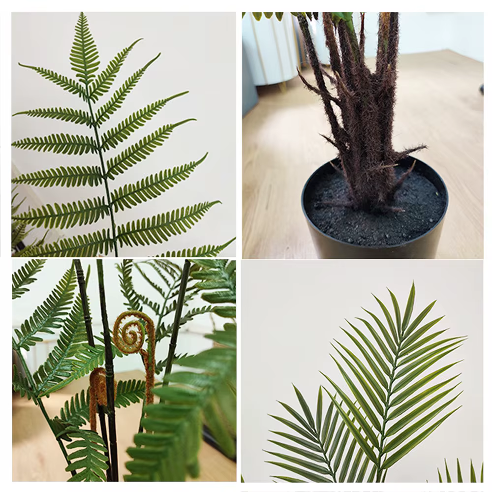 Nouveau Design plante de décoration intérieure Boston fougère artificielle arbre accessoires