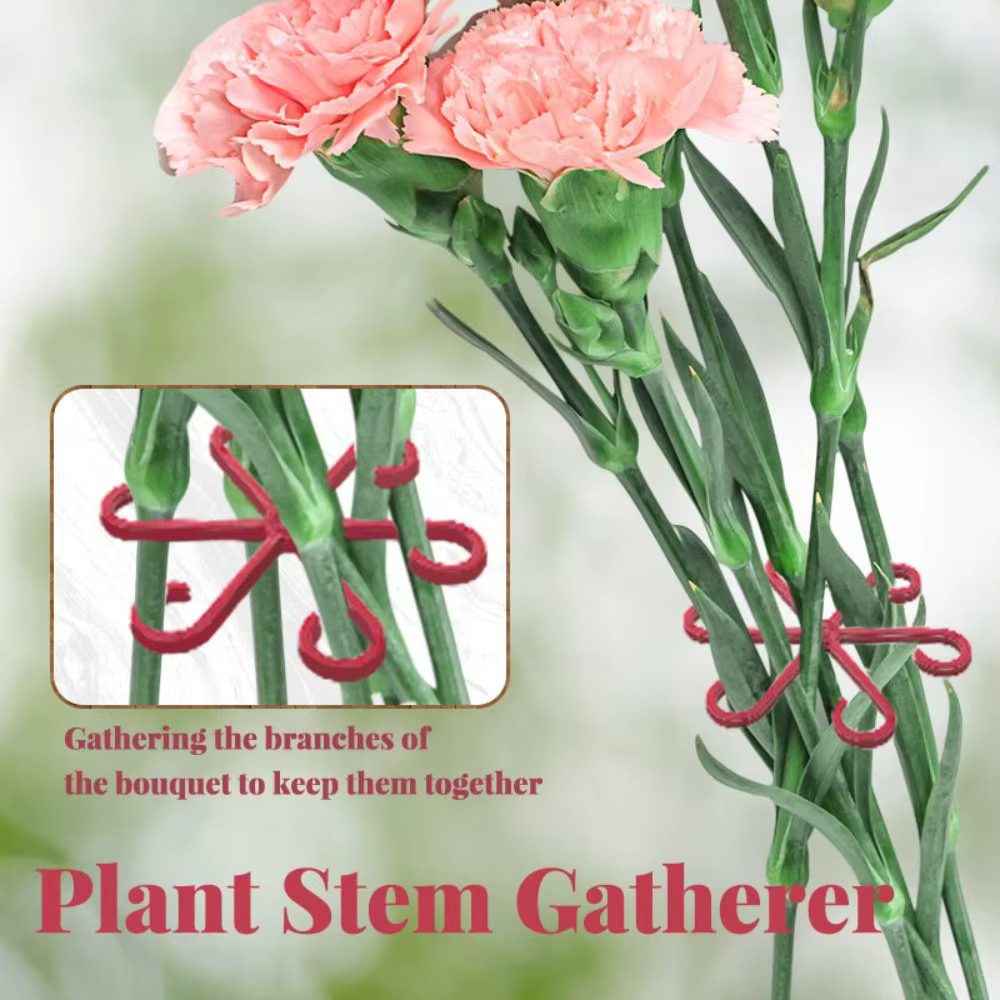 Cadre pliant de tige de plante