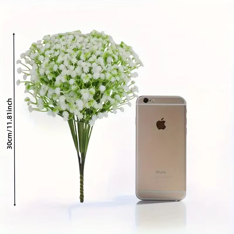 Fleurs artificielles d'haleine de bébé au toucher réel