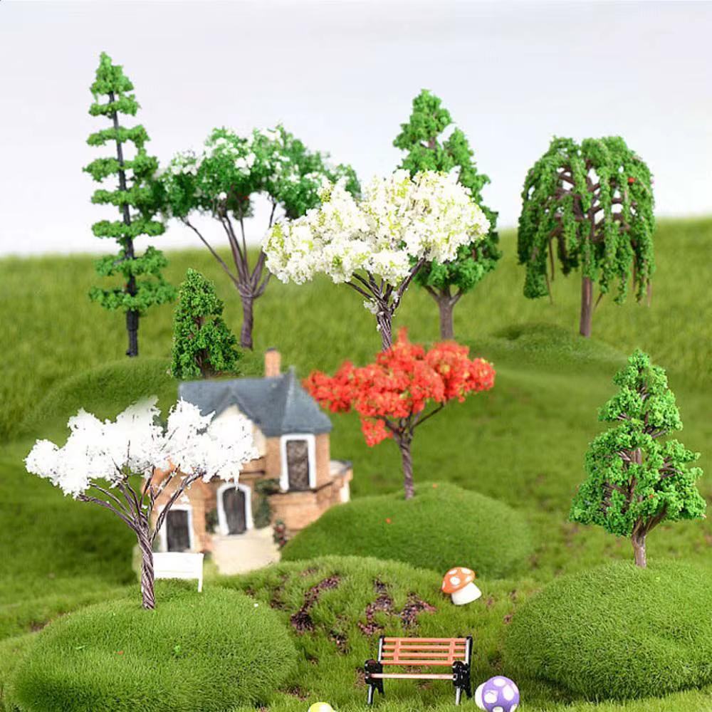 Accessoires de décoration en plastique DIY
