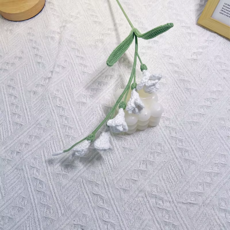 Bouquet de fleurs en fil fini à plusieurs têtes