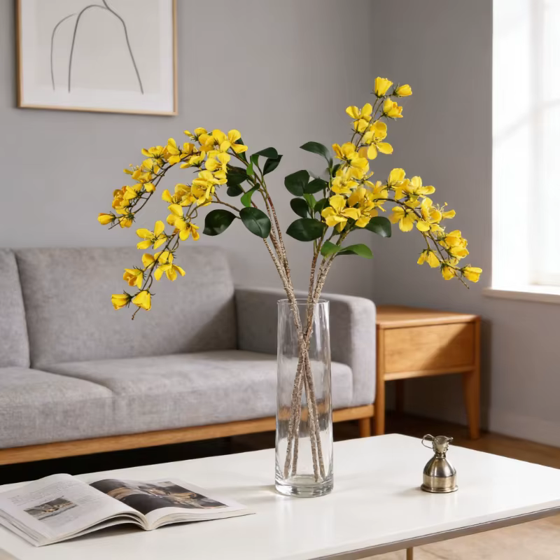 Fleur de chêne artificielle suspendue de 85CM