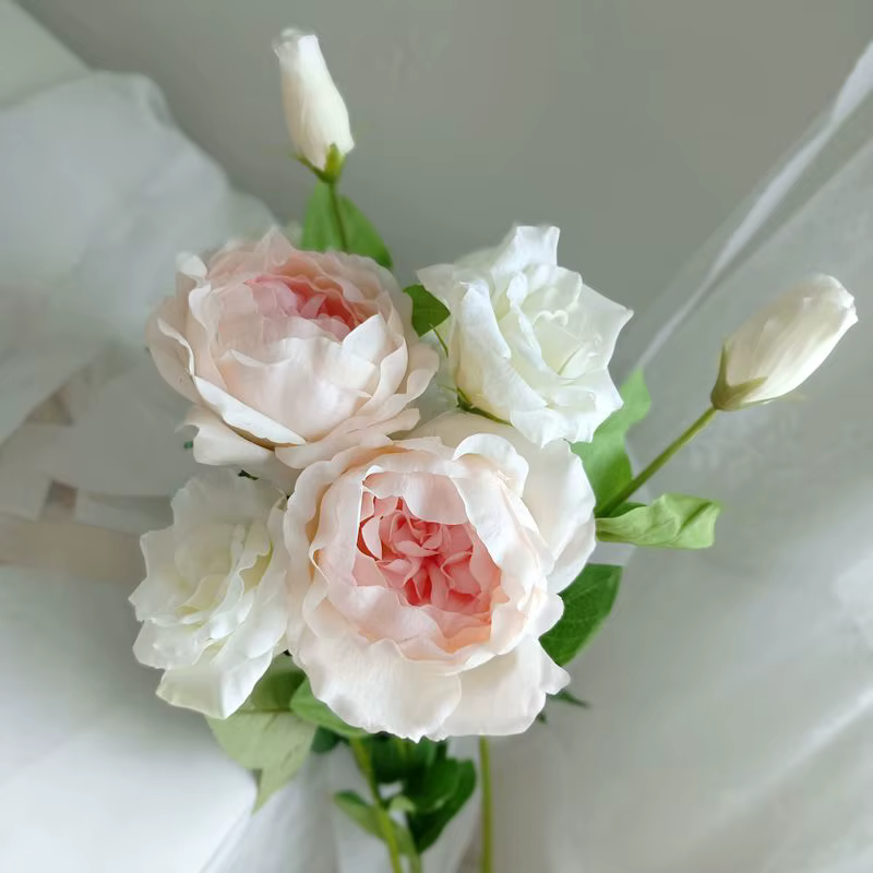 Fleurs de pivoines artificielles nouvelle collection hydratant toucher réel décoration de maison salon fête de mariage